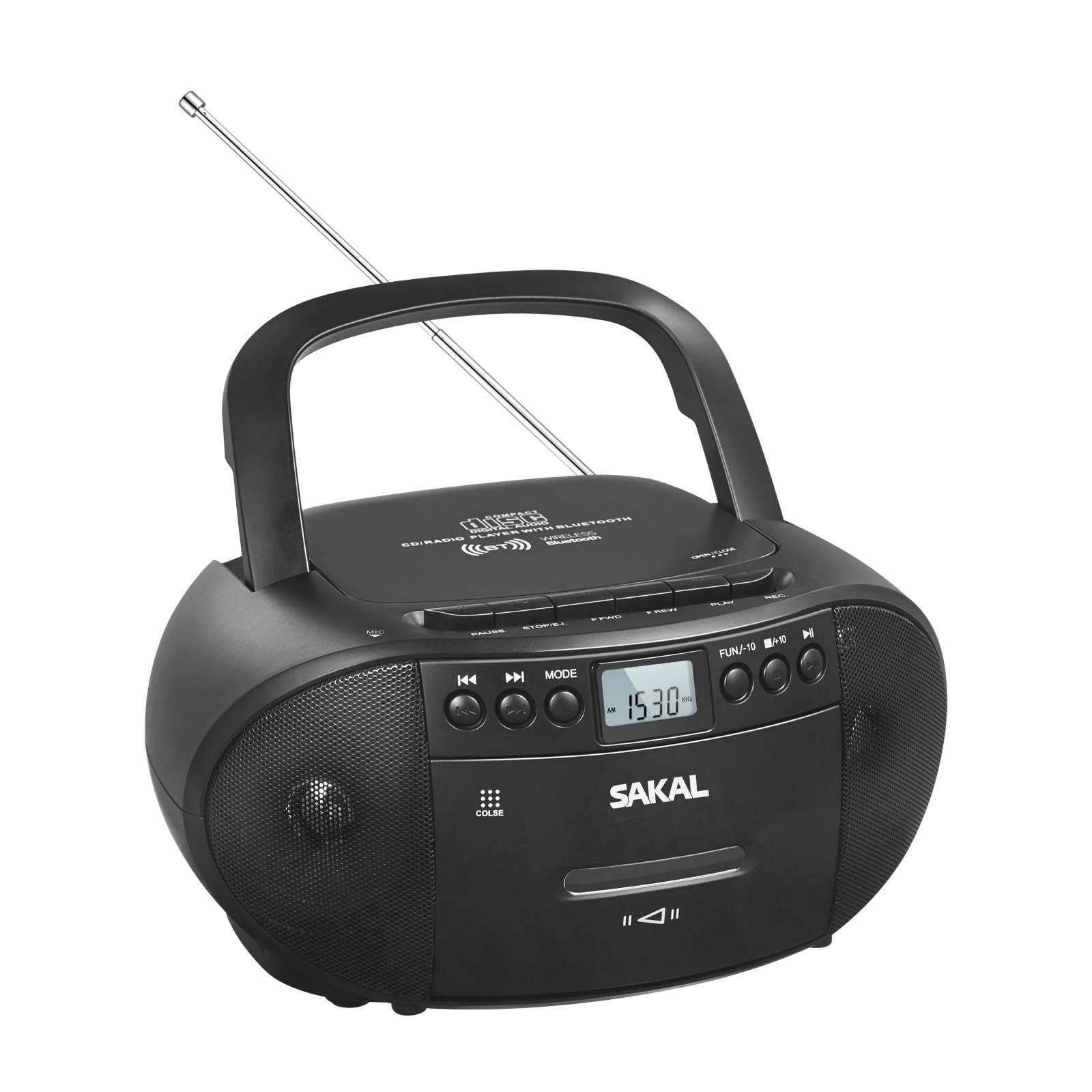 מערכת שמע ניידת SAKAL SKL-770C כולל קלטת רדיו דיסק – תמונה 2